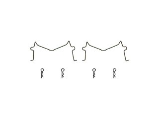 Disc Brake Hardware Kit Dorman-First Stop HW13003