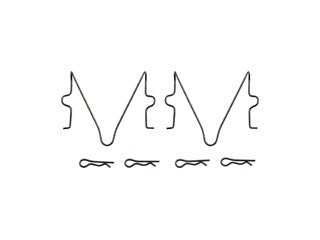 Disc Brake Hardware Kit Dorman-First Stop HW13033