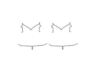 Disc Brake Hardware Kit Dorman-First Stop HW13271