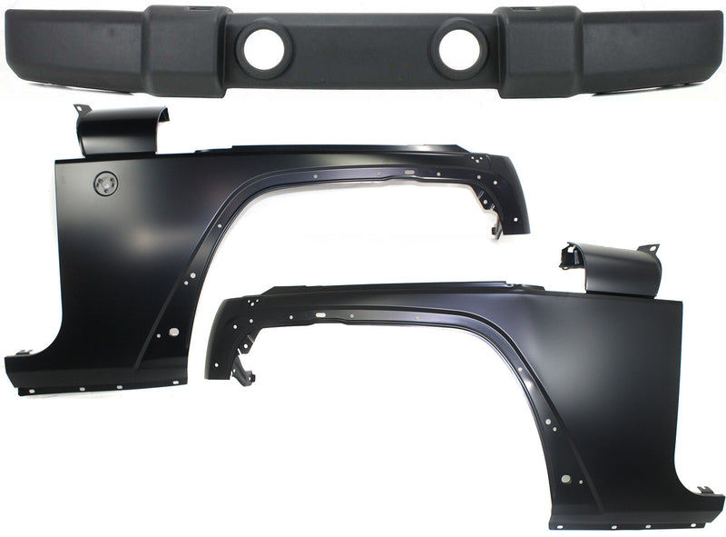 Bumper Cover CarParts KIT-010718-122