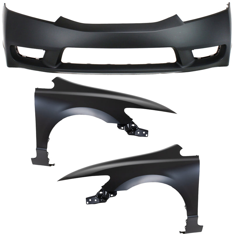 Bumper Cover CarParts KIT-010718-25