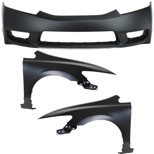 Bumper Cover CarParts KIT-010718-25
