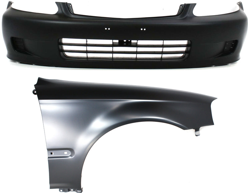 Bumper Cover CarParts KIT-011418-02
