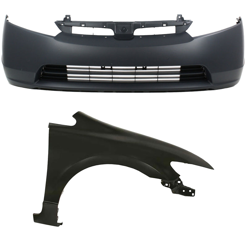 Bumper Cover CarParts KIT-011418-06