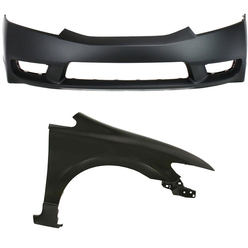 Bumper Cover CarParts KIT-011418-08