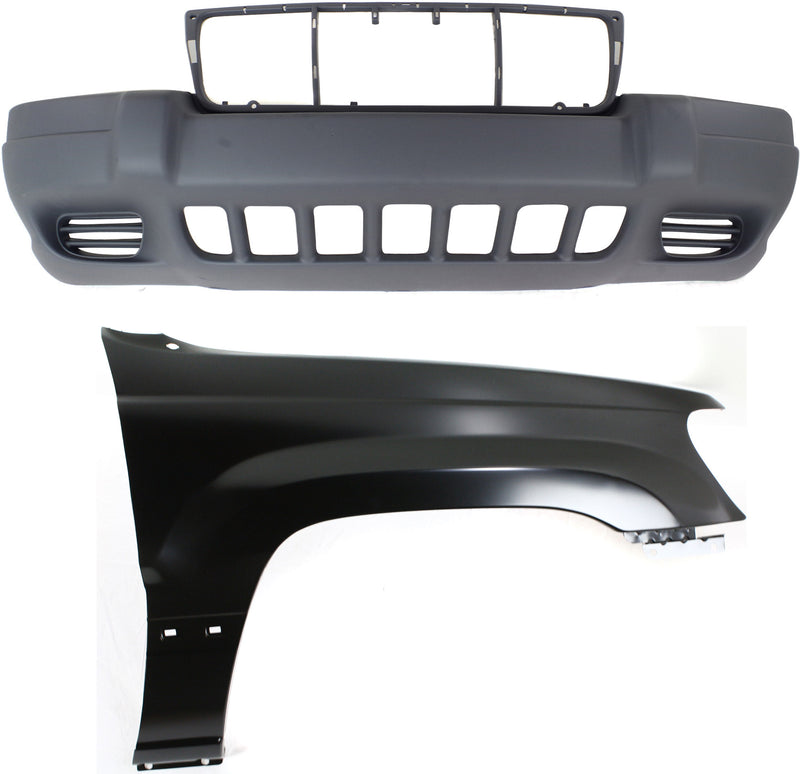 Bumper Cover CarParts KIT-011418-106