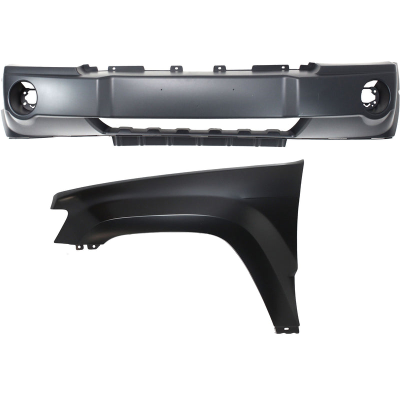 Bumper Cover CarParts KIT-011418-120