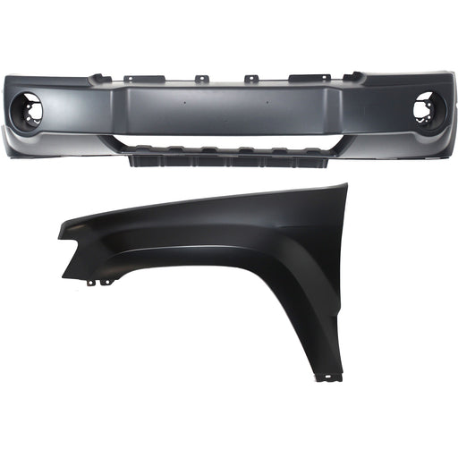 Bumper Cover CarParts KIT-011418-120