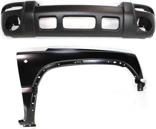 Bumper Cover CarParts KIT-011418-126