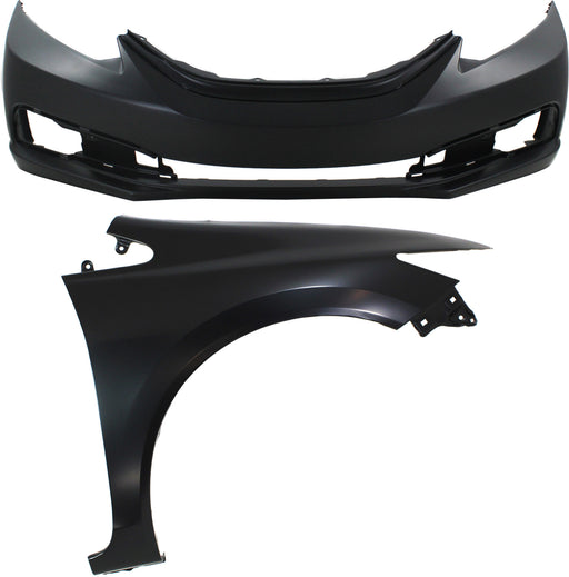 Bumper Cover CarParts KIT-011418-12