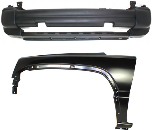 Bumper Cover CarParts KIT-011418-134