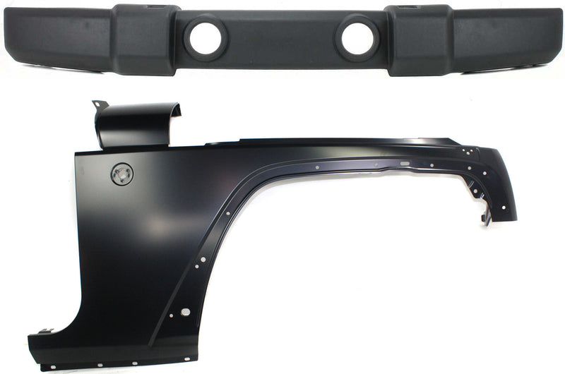 Bumper Cover CarParts KIT-011418-138