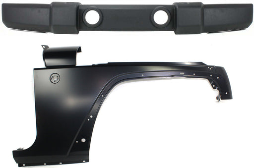 Bumper Cover CarParts KIT-011418-138
