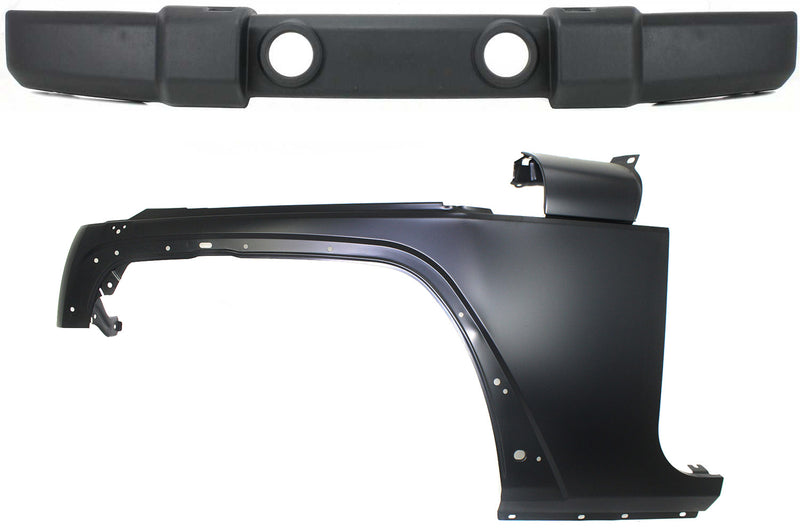 Bumper Cover CarParts KIT-011418-140