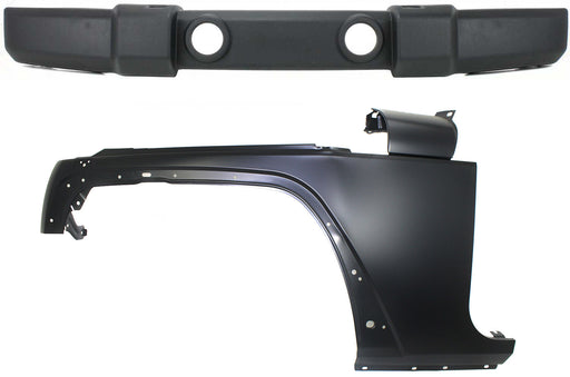 Bumper Cover CarParts KIT-011418-140