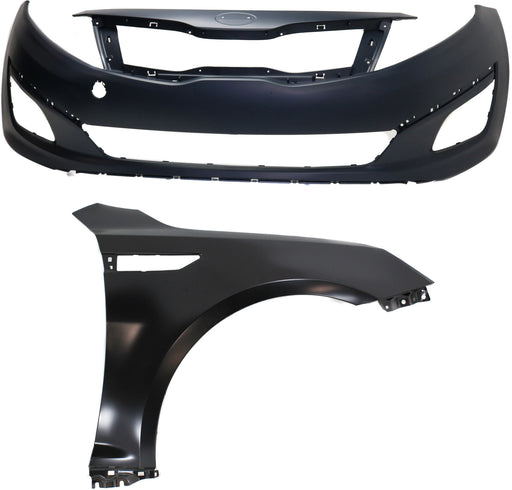 Bumper Cover CarParts KIT-011418-142