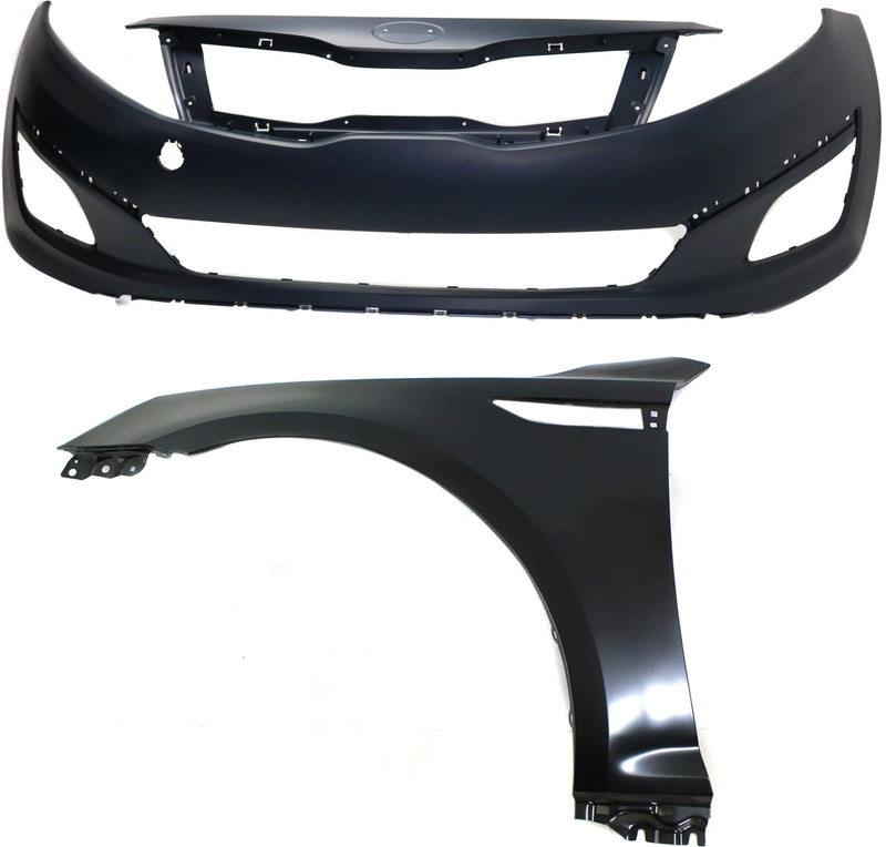 Bumper Cover CarParts KIT-011418-146