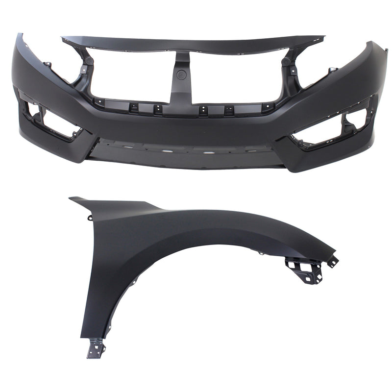 Bumper Cover CarParts KIT-011418-14