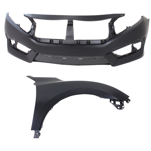 Bumper Cover CarParts KIT-011418-14