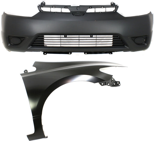 Bumper Cover CarParts KIT-011418-18