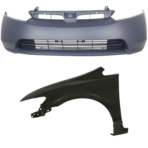 Bumper Cover CarParts KIT-011418-31