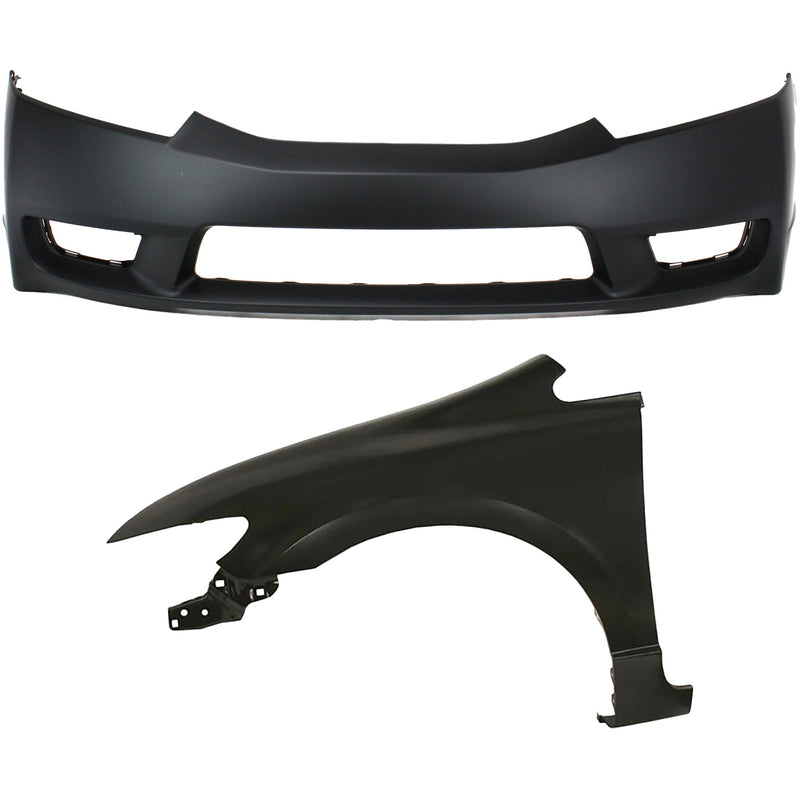 Bumper Cover CarParts KIT-011418-34