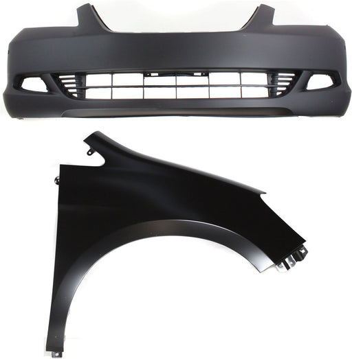 Bumper Cover CarParts KIT-011418-55