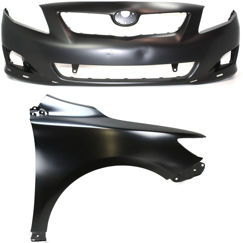 Bumper Cover CarParts KIT-012118-125