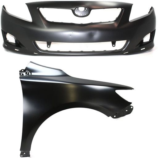 Bumper Cover CarParts KIT-012118-125