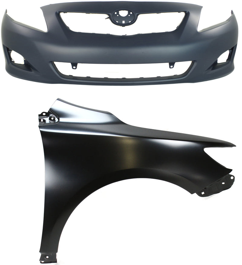 Bumper Cover CarParts KIT-012118-126