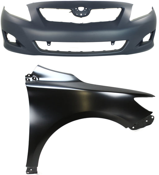 Bumper Cover CarParts KIT-012118-126