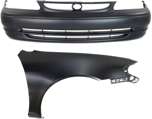 Bumper Cover CarParts KIT-012118-130