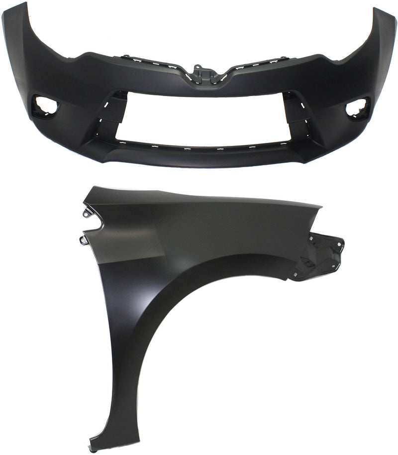 Bumper Cover CarParts KIT-012118-137