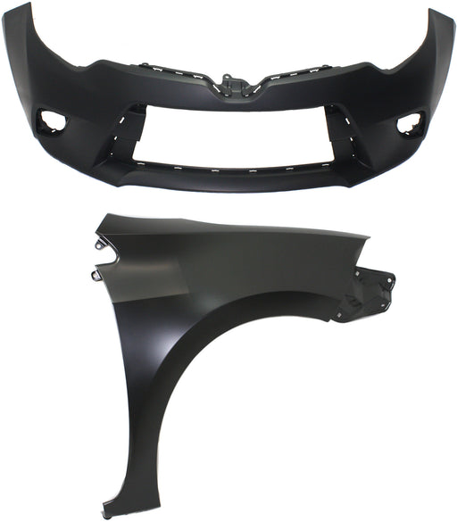 Bumper Cover CarParts KIT-012118-137