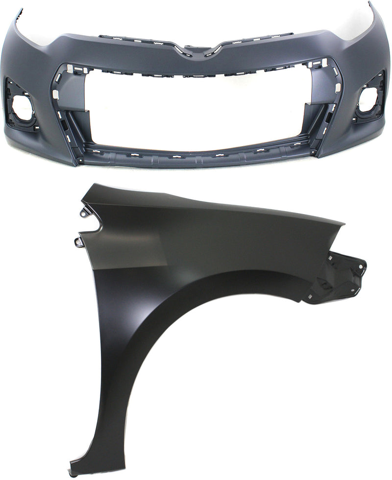 Bumper Cover CarParts KIT-012118-138