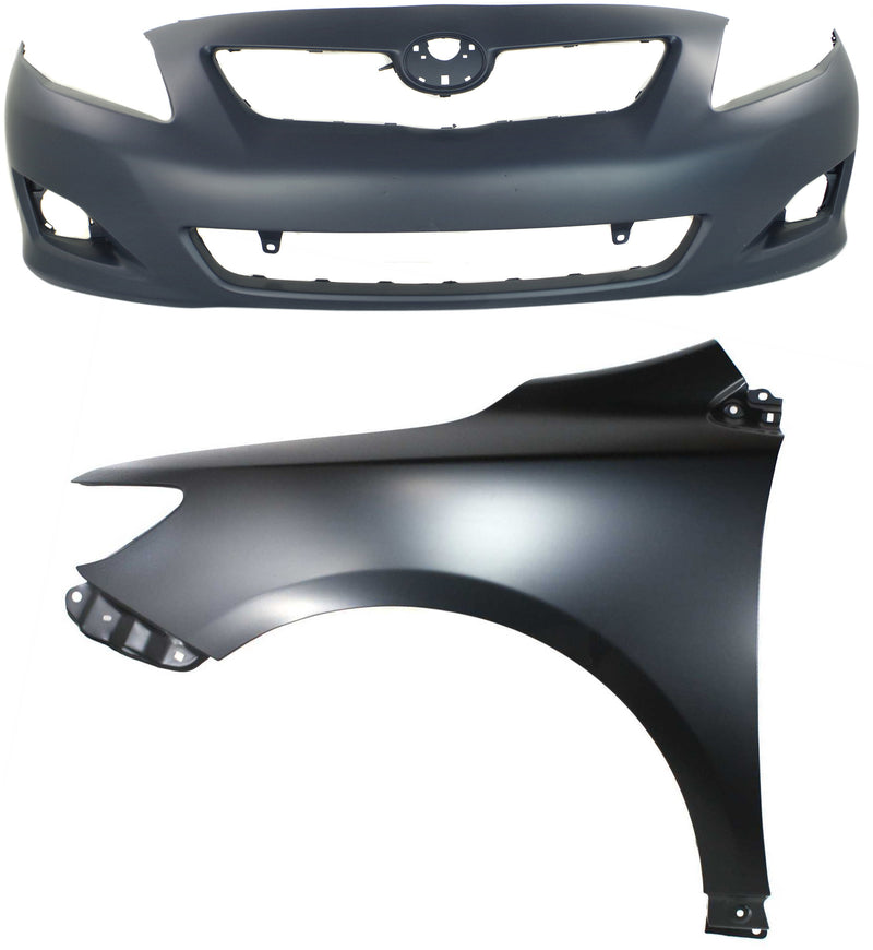 Bumper Cover CarParts KIT-012118-139