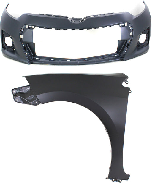 Bumper Cover CarParts KIT-012118-142