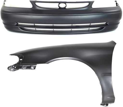 Bumper Cover CarParts KIT-012118-143
