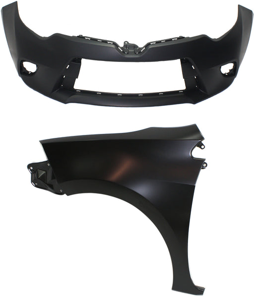 Bumper Cover CarParts KIT-012118-150