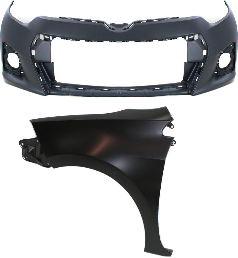 Bumper Cover CarParts KIT-012818-01