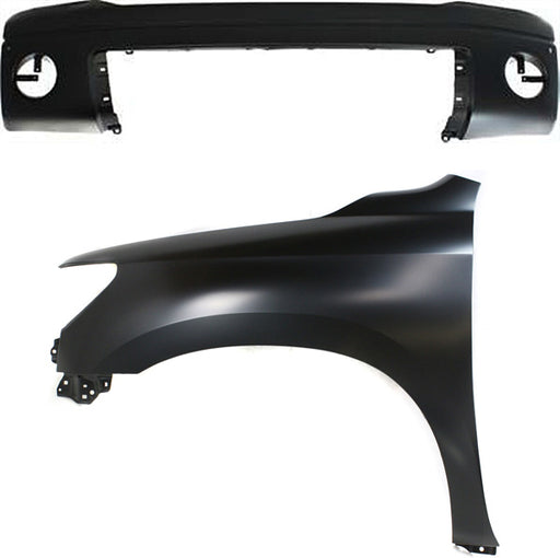 Bumper Cover CarParts KIT-012818-51