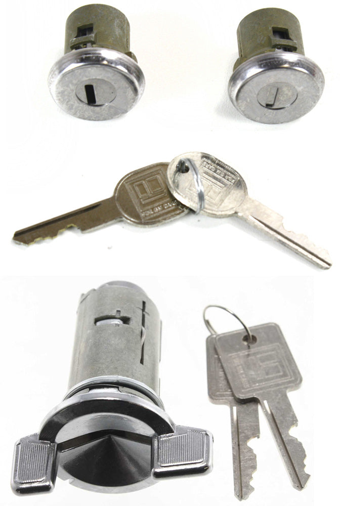 Door Lock Cylinder CarParts KIT-021419-12