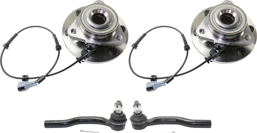 Axle Bearing and Hub Assembly CarParts KIT-091218-03