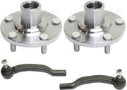 Axle Bearing and Hub Assembly CarParts KIT-092017-91