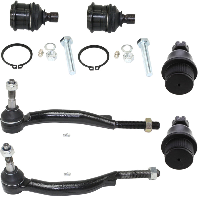 Steering Tie Rod End CarParts KIT-100612-08