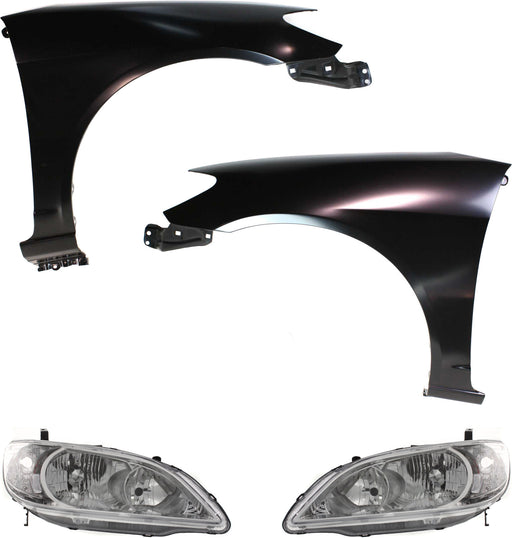 Headlight CarParts KIT-111316-19
