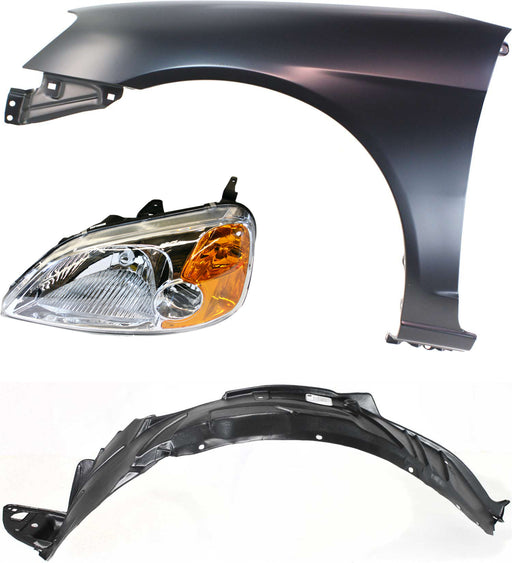 Headlight CarParts KIT-111416-45