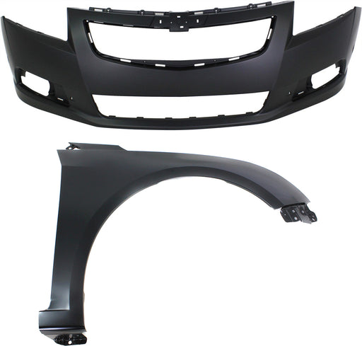 Bumper Cover CarParts KIT-112617-132