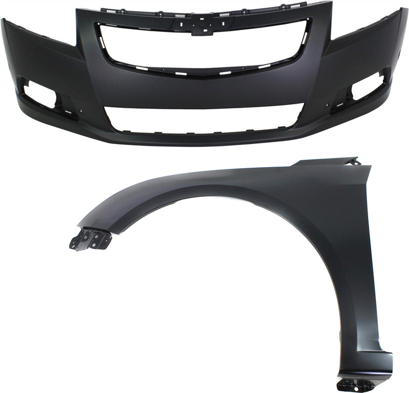 Bumper Cover CarParts KIT-112617-136