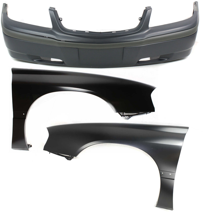 Bumper Cover CarParts KIT-112617-155